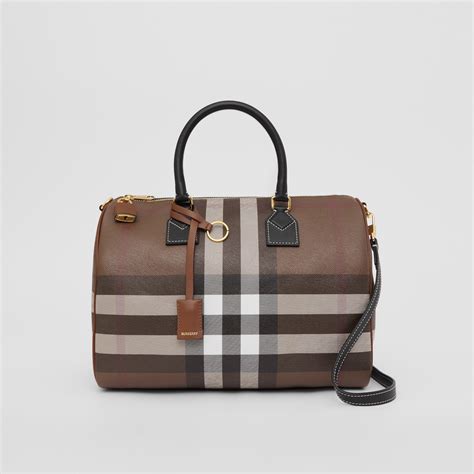 burberry medium leather bowler bag|Burberry bowling bag price.